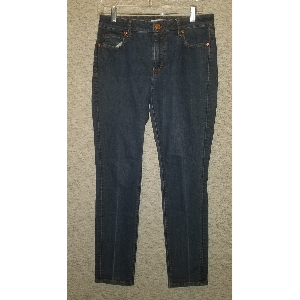 Made And Loved LOFT Jeans Curvy Skinny Ann Taylor Women's Size 28/6 30x36